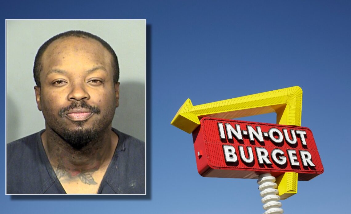 Las Vegas In-N-Out security guard detains murder suspect