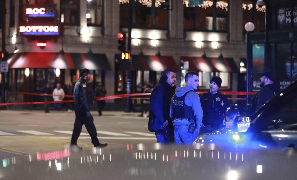 Speeding car rams several pedestrians, including child and Chicago police sergeant in Near North neighborhood