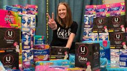 This Texas teacher is helping make her students' menstrual cycles a little easier
