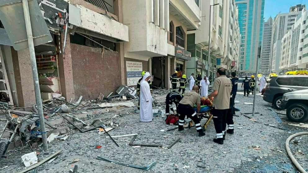 Abu Dhabi says 2 killed, 120 injured in gas cylinder blast