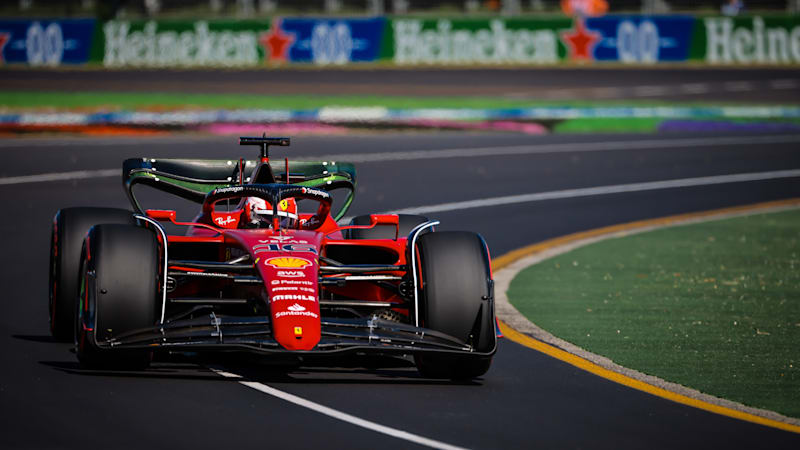 Leclerc fastest in second practice for Australian Grand Prix