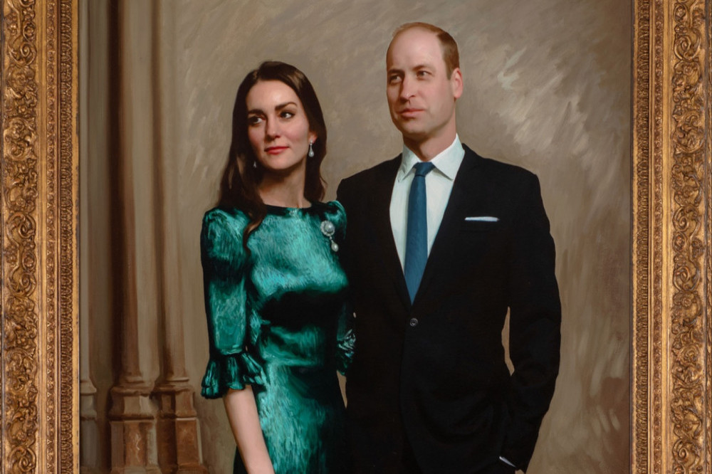 A new portrait of the Duke and Duchess of Cambridge