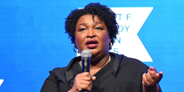 Stacey Abrams sits on the board of a foundation that supports defunding the police. 