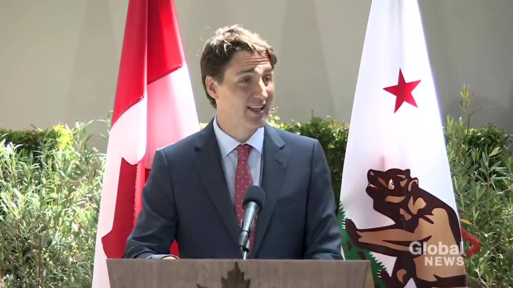 Click to play video: 'Canada, California sign memorandum of understanding on climate change'