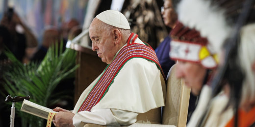 1658934989 429 Pope Francis visits sacred lake during Canada visit