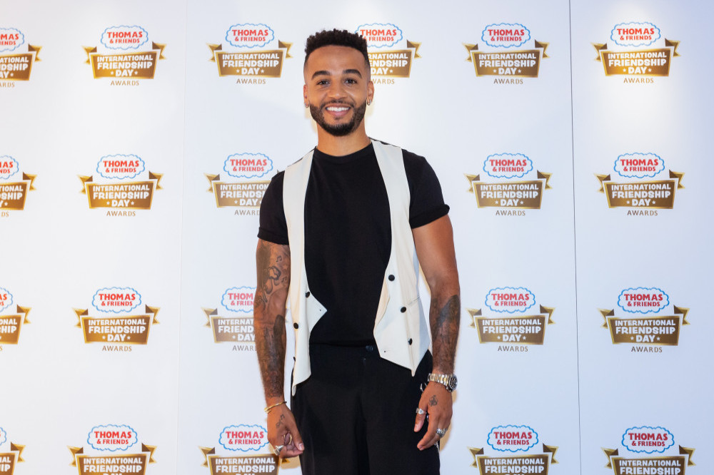 Aston Merrygold presents the Thomas and Friends International Friendship Day Awards