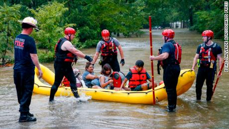 Severity of flash flooding in Dallas area surprises residents as rescue crews respond to hundreds of calls for help