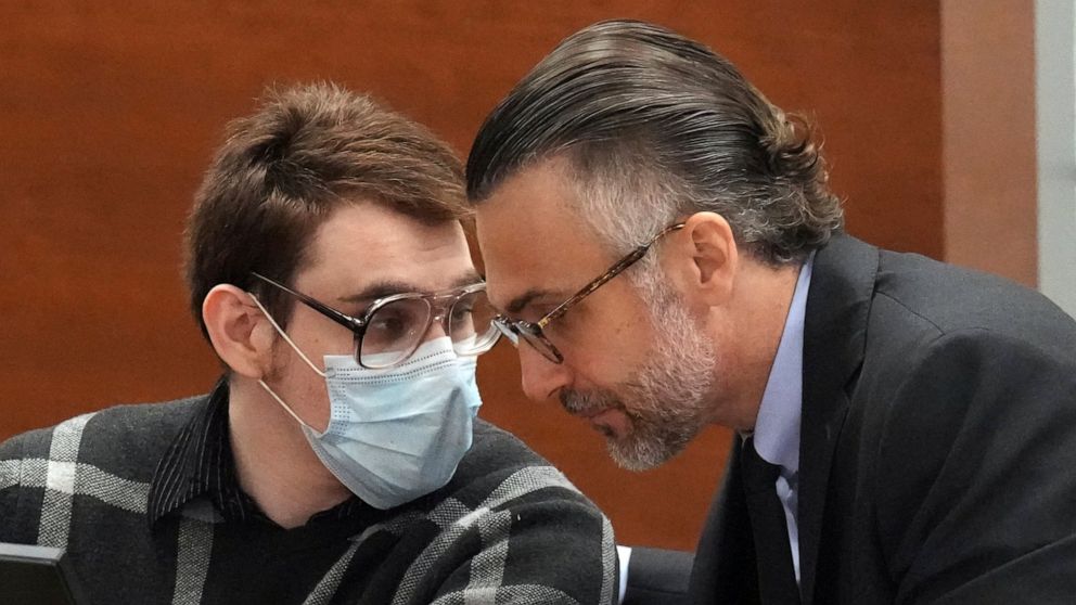 FILE - Marjory Stoneman Douglas High School shooter Nikolas Cruz speaks with Capital defense attorney Casey Secor during the penalty phase of his trial at the Broward County Courthouse in Fort Lauderdale, Fla., on Aug. 17, 2022. Attorneys for Florida