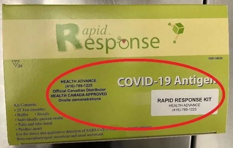 Health Canada warns of fake COVID-19 test kits after some found in Ontario
