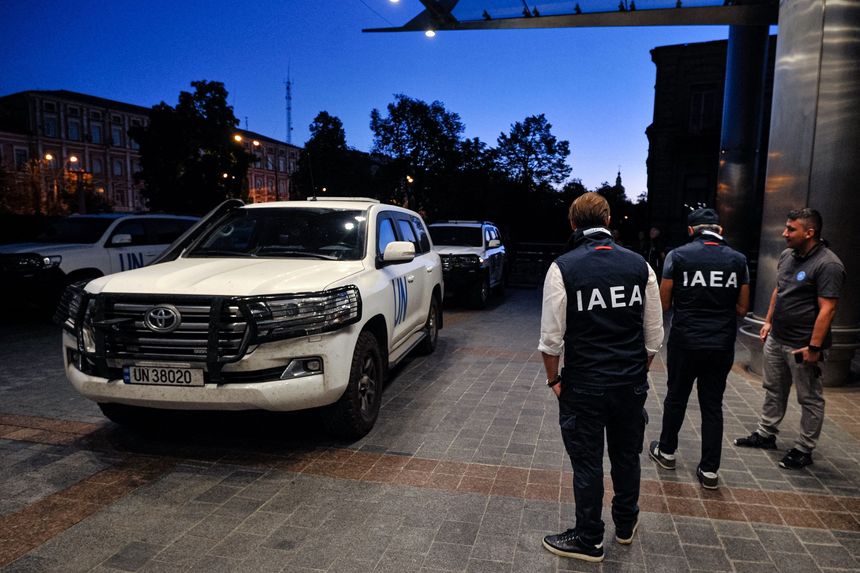 IAEA Team Leaves Kyiv for Zaporizhzhia Nuclear Power Plant