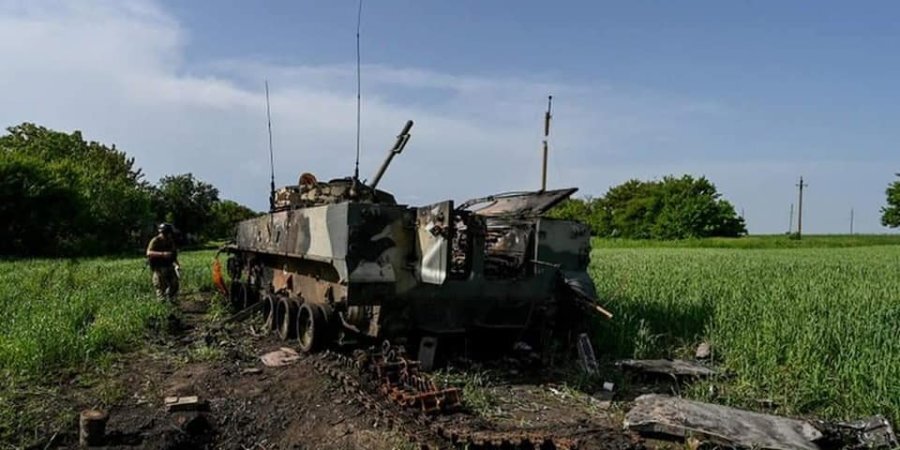 The Armed Forces destroy the equipment of the Russian occupiers (Photo:General Staff)