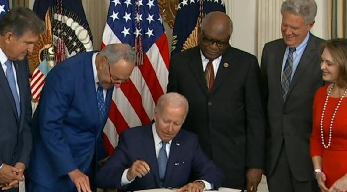 President Biden signs Inflation Reduction Act