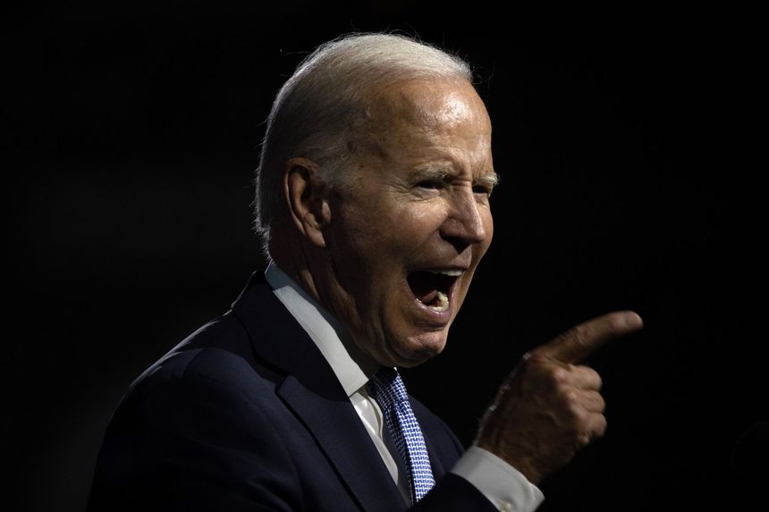 Biden Is Angry but Not Serious
