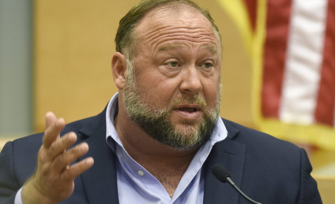 Infowars host Alex Jones says ‘he’s done being sorry’ on the stand during second defamation trial