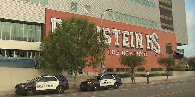 Two students at Los Angeles; Helen Bernstein High School overdoses on pills Tuesday night, leaving one dead, authorities said. On Thursday, a suspect was detained.