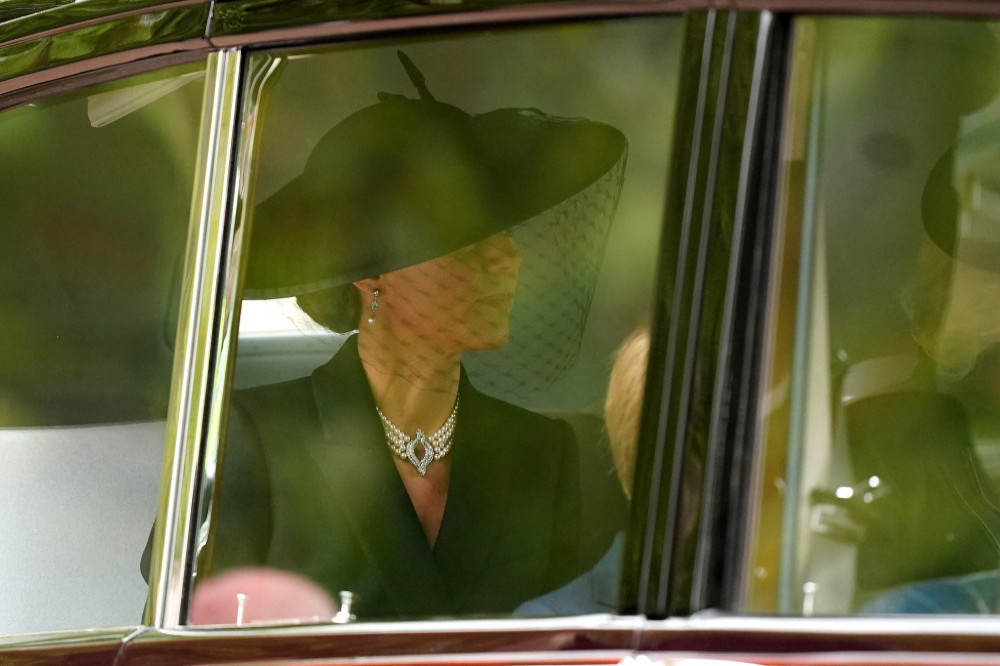 The Princess of Wales wore Queen Elizabeth II’s necklace to her state funeral