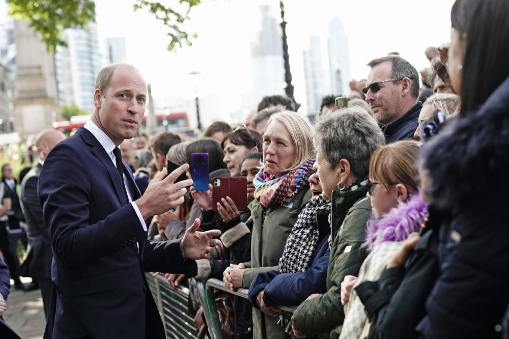 Prince William praises masses of mourners doing The Queen proud