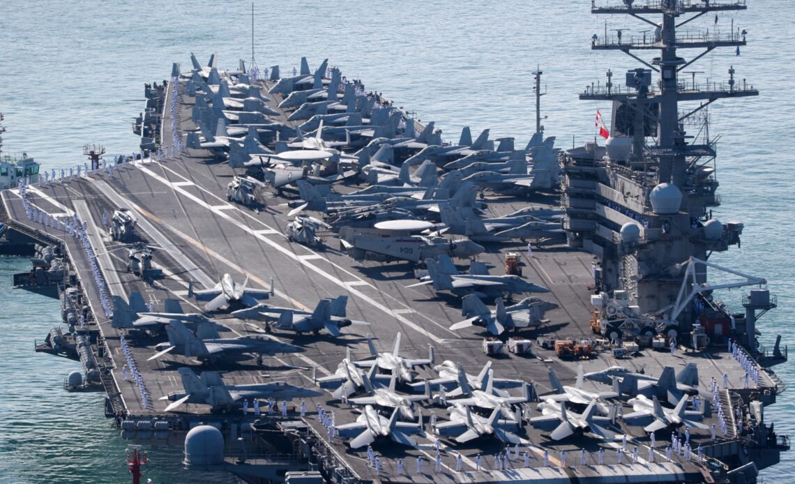 US aircraft carrier Ronald Reagan arrives for South Korea drills | News