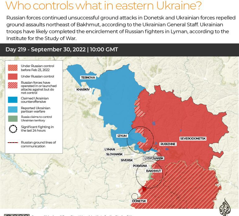 INTERACTIVE- WHO CONTROLS WHAT IN EASTERN UKRAINE 219