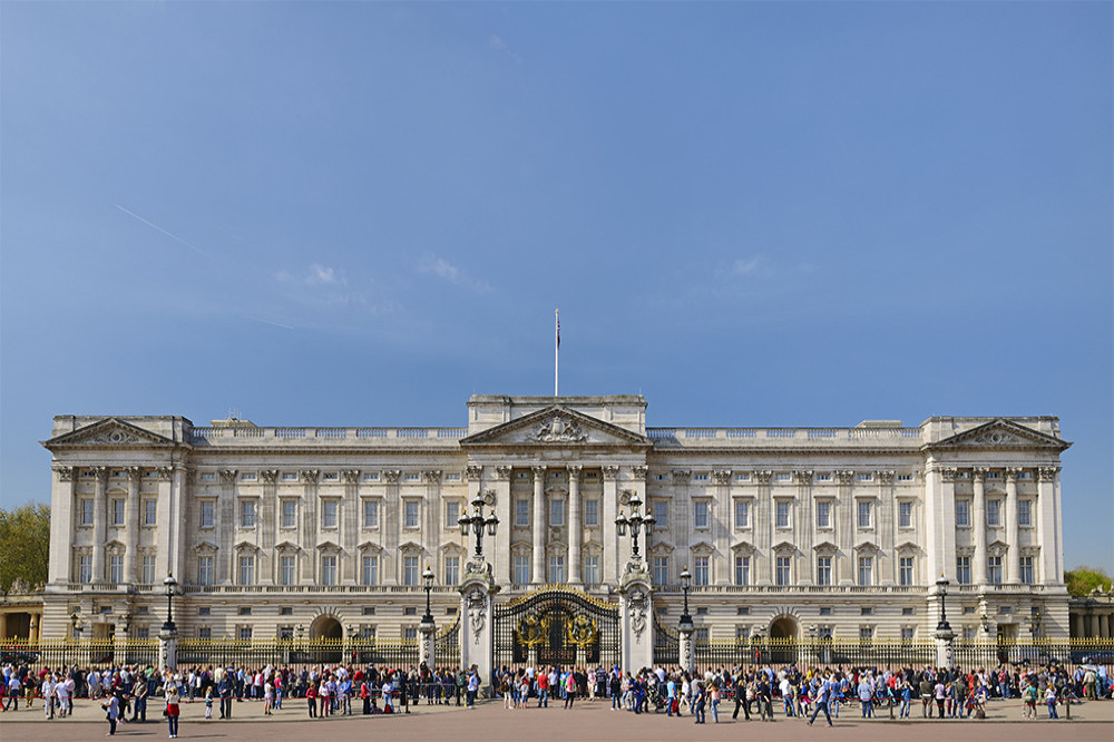 A tresspasser was found in the grounds of Buckingham Palace