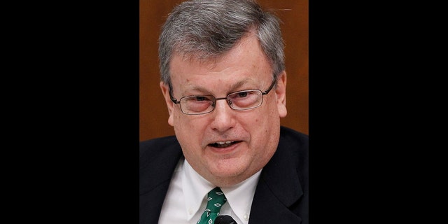 Mark Souder, pictured here on Capitol Hill in Washington, on Feb. 24, 2010, was beloved by conservatives in his state. 