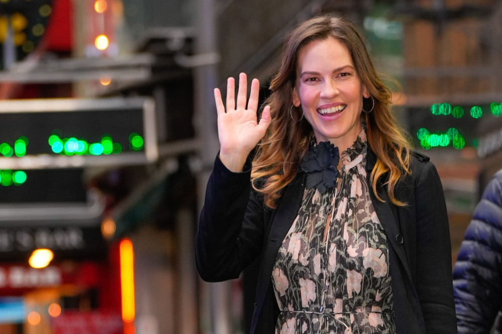 Hilary Swank gave an update on her pregnancy so far