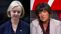 Video: Amanpour reacts to Liz Truss' claim during resignation speech