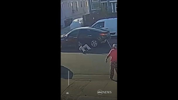 WATCH:  Great-grandmother uses cane to save neighbor from violent purse snatching