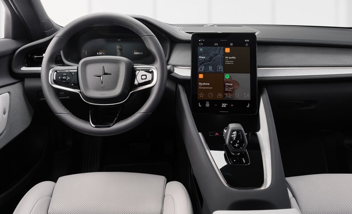 2023 Polestar 2 interior