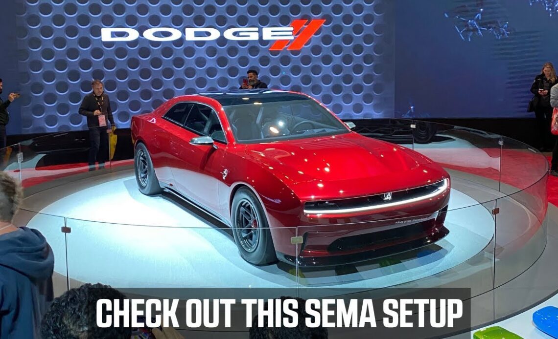 Dodge’s SEMA Booth Was Over The Top