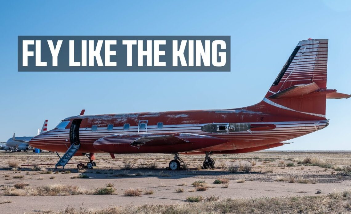 Elvis Presley’s Jet Found Parked in the Desert