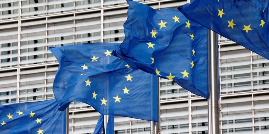 Flag of the European Union (Photo:REUTERS/Yves Herman)