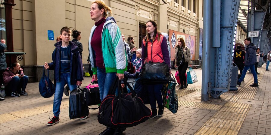 Europe is expecting a new wave of Ukrainian migrants (Photo:Ty ONeil / SOPA Images via Reuters)