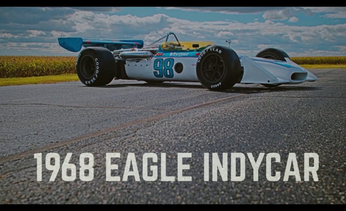 Indy Car History - 1968 Eagle Offenhauser Indy Car Feature // Mecum Kissimmee 2023