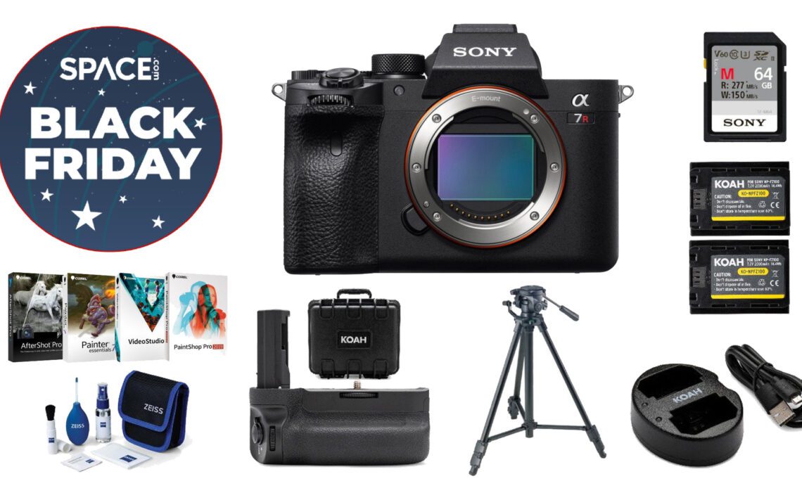 Sony A7R IVA camera bundle was $3498, now $2998 at Walmart