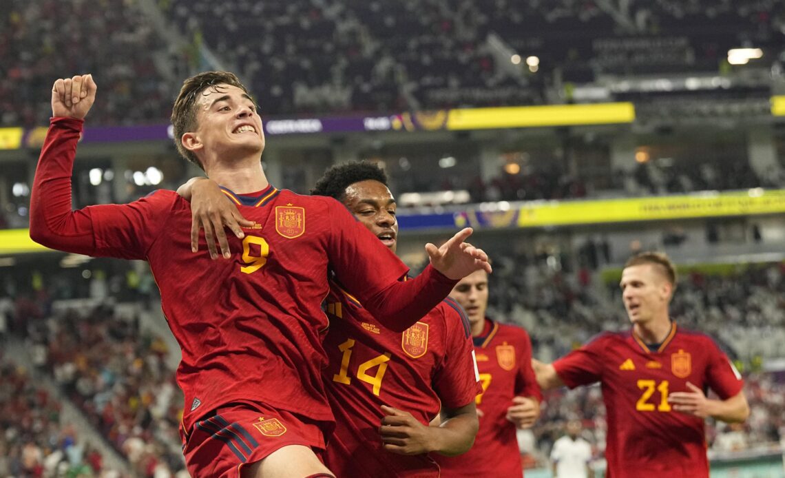 Teen Gavi leads Spain to 7-0 rout of Costa Rica at World Cup