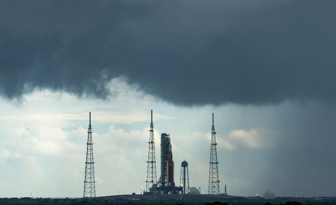 Tropical Storm Nicole batters Florida and NASA's Artemis 1 rocket