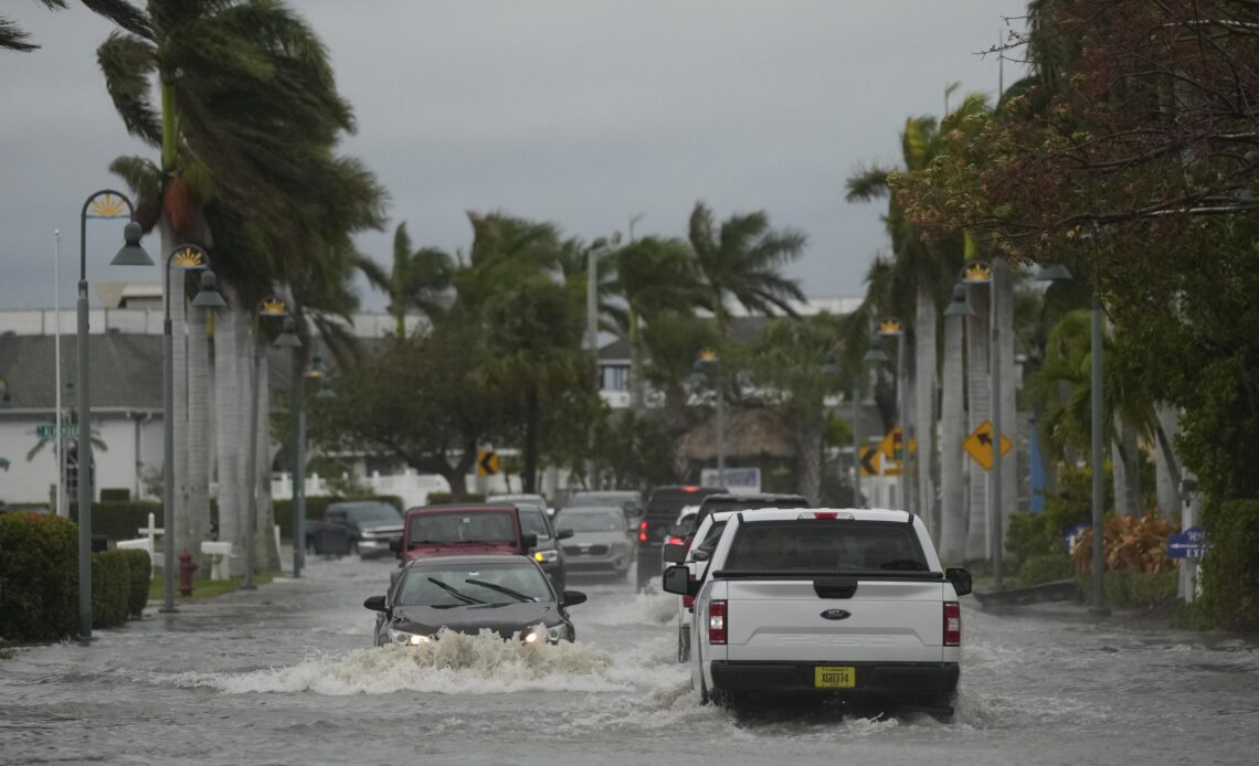 Tropical Storm Nicole weakens to depression, reaches Georgia