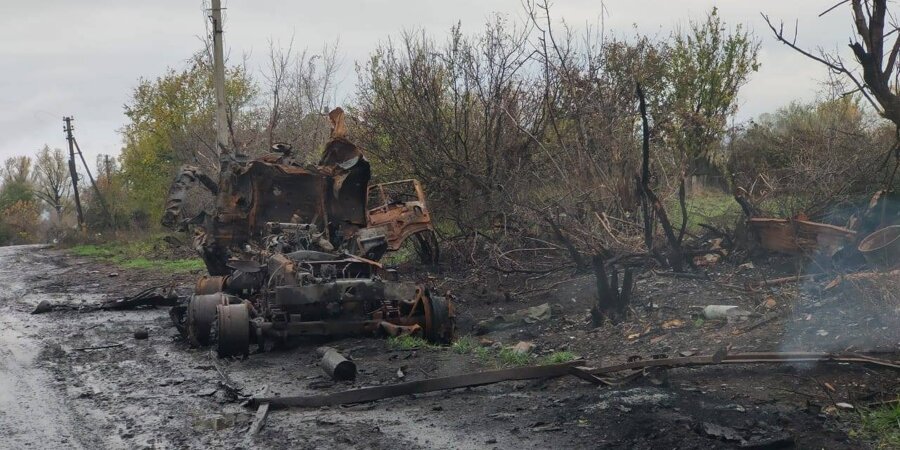 Destroyed Russian equipment (Photo:Ukrainian Air Assault Forces)