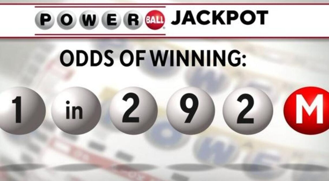What are the odds of winning the Powerball jackpot?