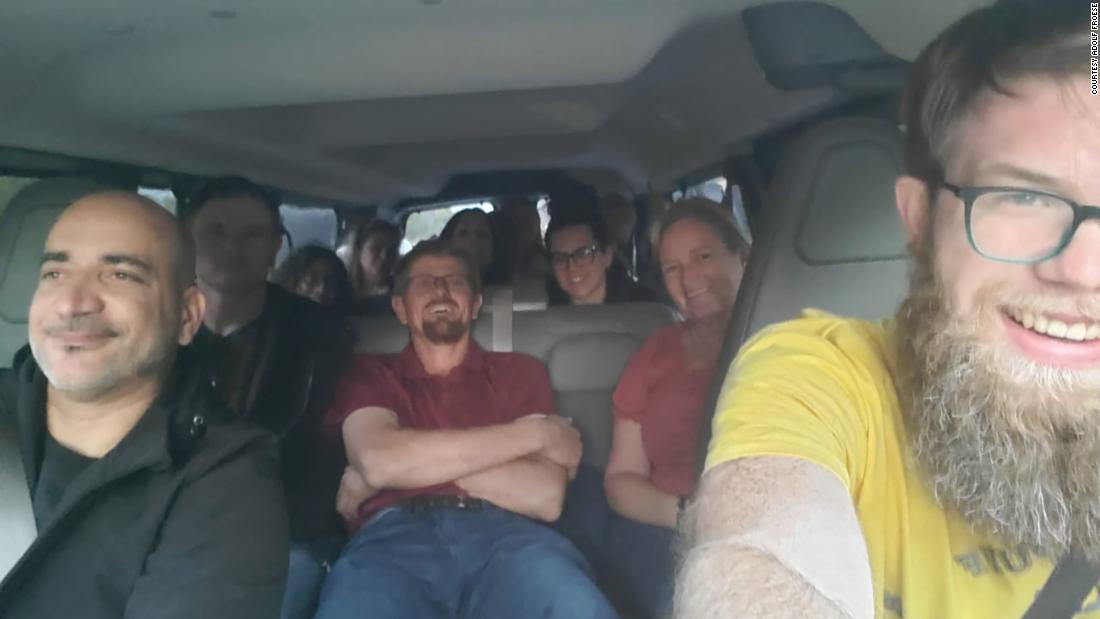 13 stranded strangers went on a road trip. Here's what happened