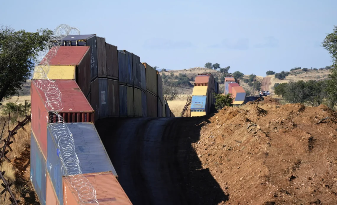 Arizona to remove shipping container wall from Mexico border