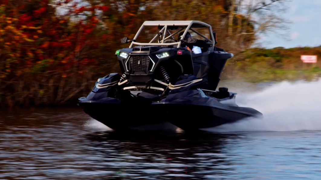 This twin-engine beast is 'the first aquatic utility vehicle ever'