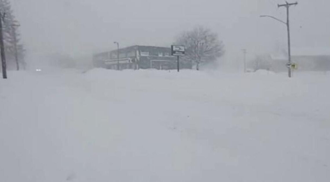 Winter storm leaves Buffalo under several feet of snow