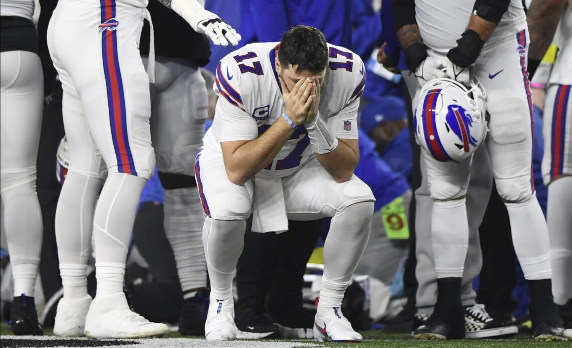 Bills' Hamlin in critical condition after collapse on field