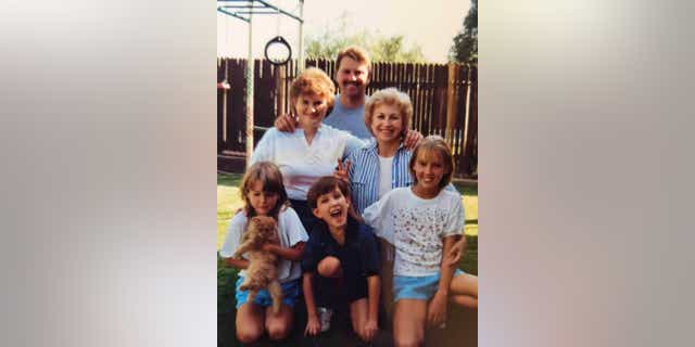 Fred Rose and his family shortly before his 1992 murder.