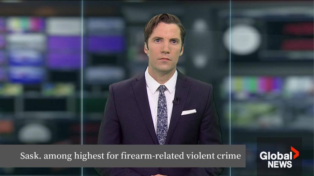 Click to play video: 'Northern Sask. firearm crime rate over 4 times national average in 2021: report'