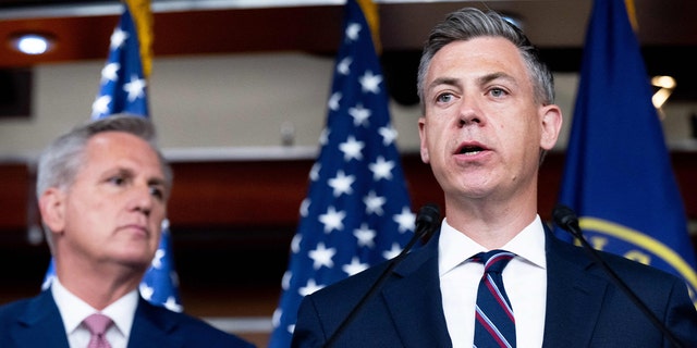 Rep. Jim Banks says he hopes the Biden admin "moves quickly" to fight the opioid crisis; House Republicans say they will act if administration does not.