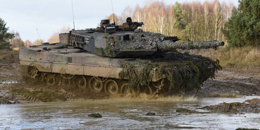 Model Leopard 2 A6M - similar tanks can be obtained by Ukraine (Photo:kmweg.de)