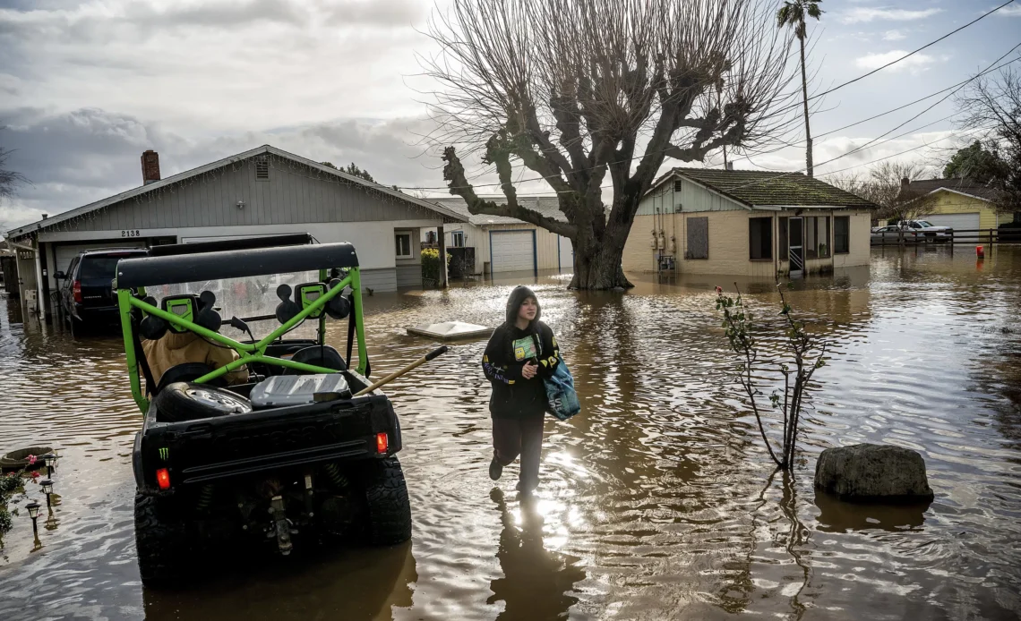 In soaked California, few homeowners have flood insurance